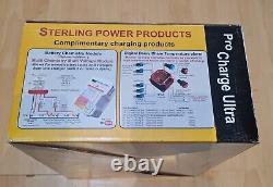 New Sterling Power Pro Charge Ultra Pcu2420 Marine Battery Charger 24v 20a 3 Out