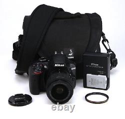 Nikon D3400 DSLR Camera & AF 18-55mm Lens Kit Battery & Charger 10,698 Shots