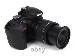 Nikon D3400 DSLR Camera & AF 18-55mm Lens Kit Battery & Charger 10,698 Shots