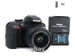 Nikon D3400 DSLR Camera & AF 18-55mm VR Lens Kit Battery & Charger 2,970 Shots