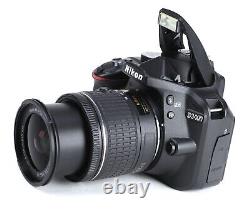 Nikon D3400 DSLR Camera & AF 18-55mm VR Lens Kit Battery & Charger 2,970 Shots