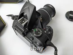 Nikon D3400 DSLR Camera & AF 18-55mm VR Lens Kit Battery & Charger 746 Shots