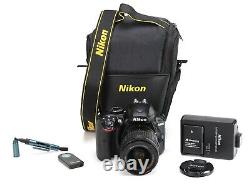 Nikon D3400 DSLR Camera & AF 18-55mm VR Lens Kit Battery & Charger 9,024 Shots