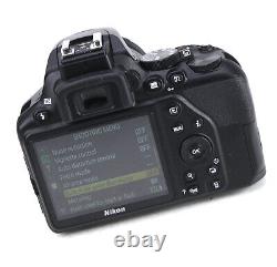 Nikon D3500 DSLR Camera & AF 18-55mm VR Lens Kit Battery & Charger 2,461 Shots