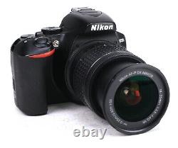 Nikon D3500 DSLR Camera & Nikon AF 18-55mm VR Lens Kit Boxed Battery & Charger