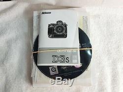 Nikon D3S Pro Full Frame Digital Camera with Two Original Batteries, Charger and