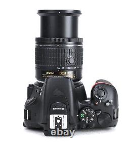 Nikon D5600 DSLR Camera & AF 18-55mm VR Lens Kit Battery & Charger 451 Shots