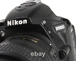 Nikon D5600 DSLR Camera & AF-S 18-70mm Lens Kit Battery & Charger 3,940 Shots