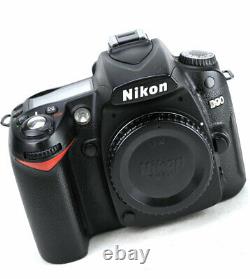 Nikon D90 DSLR Camera Body Only & Nikon Battery & Charger & Only 8,202 Shots