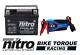 Nitro NT4L AGM Gel Battery + Charger to fit DERBI DRD 50 R Senda Pro (05-06)