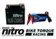 Nitro NTX14 AGM Gel Battery + Charger to fit HYOSUNG GT 125 i Naked (13-15)