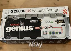 Noco Genius Battery Charger G26000uk 12v/24v Pro Lithium Compatible