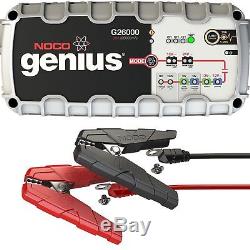 Noco Genius Battery Charger G26000uk 12v/24v Pro Series Lithium Compatible