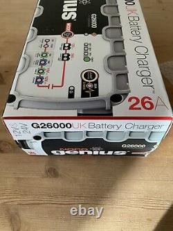 Noco Genius Battery Charger G26000uk 26a 12v/24v Pro Series Lithium Compatible