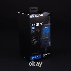 Oxford EL203EU Oximiser Pro 2000 Motorcycle battery Charger optimiser EU Plug