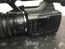 PANASONIC AG-AC30EJ Full HD Camcorder Inc Battery Charger etc