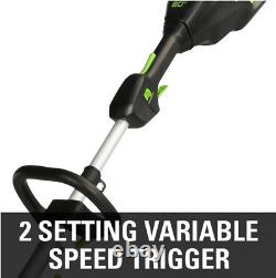 PRO String Trimmer 60V Battery 16 in. Cordless Capable 4.0 Ah Battery Charger