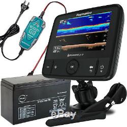 Pack Raymarine Dragonfly 7 PRO GPS with transducer + Battery + Battery Charger