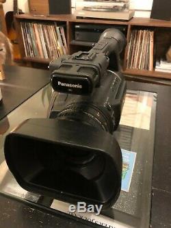 Panasonic AG-AC160A Camcorder, 3 batteries, charger, great condition, no issues