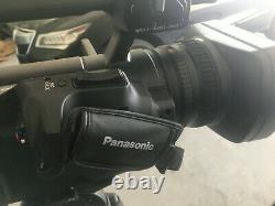 Panasonic AG-AC160P Camcorder Black, 2 batteries, charger, 32GB SD Card
