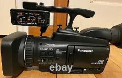 Panasonic AG-HMC40 AVCCAM Pro HD Camcorder only 188 Hour Use with 64GB SDHC Card