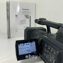 Panasonic DVCProHD P2 AG-HVX205A 3CCD with 4 Batteries, Remote, Charger & Manual
