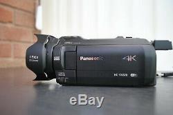 Panasonic HC-VX870 4K Ultra HD Camcorder Video Camera 3 Batteries Charger Leads