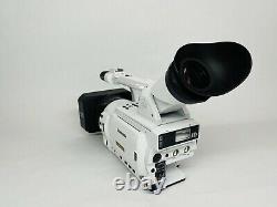 Panasonic HVX200 Camcorder White With Doskocil Case, Batteries And Charger