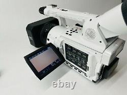 Panasonic HVX200 Camcorder White With Doskocil Case, Batteries And Charger