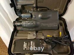 Panasonic Omni Movie Camera HQ AFX8 Dual System Case Battery Charger vhs