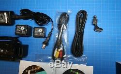 Panasonic X920 Camcorder Black original box, charger, 3 batteries and more