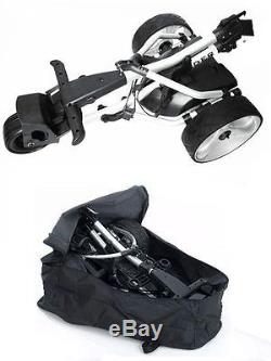 Pro Rider Electric Motorised Golf Trolley Inc Battery, Charger & FREE Accs