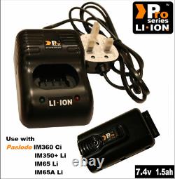 Pro Series Lithium Charger Base & 1 x Lithium battery Paslode Replacement