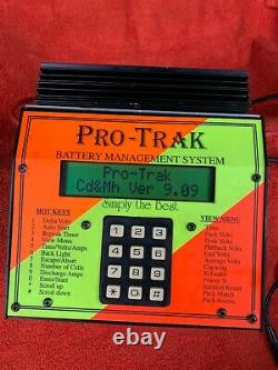 Pro-Trak RC Battery Management System 4 LCD Vintage Ni-Cd Ni-Mh RARE RC10