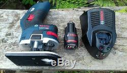 Professional Bosch GKF 12V-8 12v Compact Router Trimmer with Battery + charger