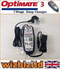 Rieju MRT 50 Pro 2009-2014 Optimate Acid Gel Battery Charger And Optimiser 12V