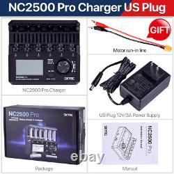 SKYRC NC2500 Pro 6 Slot AA AAA Battery Charger Motor Analyzer Phone Charger 3in1