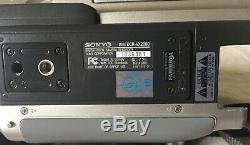 SONY DCR-VX2000 MINIDV DIGITAL CAMCORDER 48X3CCD WithBatteries, Lens, Charger. Nice
