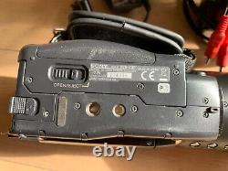 SONY HVR-A1E HDV Camcorder plus battery, charger, tape, remote and shotgun mic