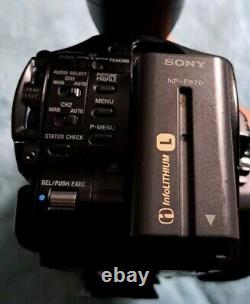 SONY HVR-Z1J Professional Camcorder + Battery & Charger DV Tape Cam Corder