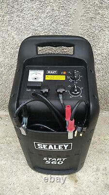 Sealey START560 Professional Car/Commercial Battery Starter/Charger 12/24V 1