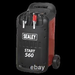 Sealey START560 Professional Car/Commercial Battery Starter/Charger 12/24V 230V