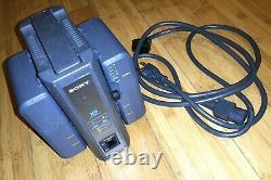 Sony BC-L50 Li-Ion Pro Video Charger with2 Sony BP-L40 Battery 14.4V 2.7Ah V-Mount