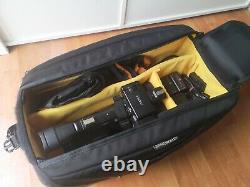 Sony HVR-Z7E Camera with Mic, Bag, 3 x Batteries, Charger, Mains Lead and more