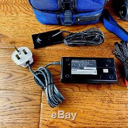 Sony Handycam Video 8 CCD-TR505E Colour View Finder 2 Batteries Charger Case
