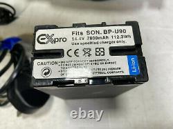 Sony PMW-EX3 XDCAM EX HD Camcorder with SXS cards, mic, charger, battery