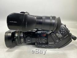 Sony PMW-EX3 full HD 3-CMOS camcorder with new battery, charger, 32gb SXS card