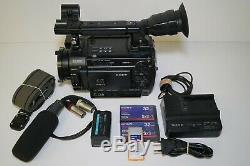 Sony PMW-F3 PL Mount Super 35mm XDCAM +SXS Cards, Stereo Mic, Charger, Batteries