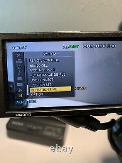 Sony PXW-FS5 4K Ultra HD Camcorder Black, good condition. Batteries & Charger
