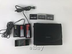 Sony TCD-D10 Pro portable DAT recorder in excellent condition withbattery/charger